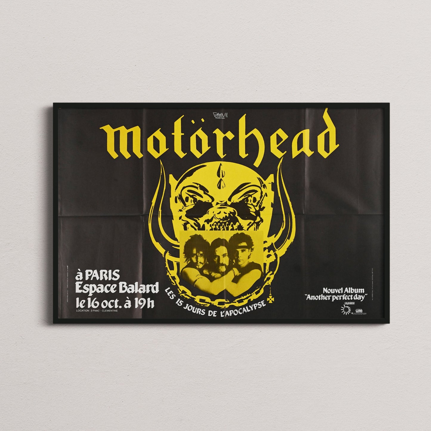 Motorhead - espace Balard - 1983