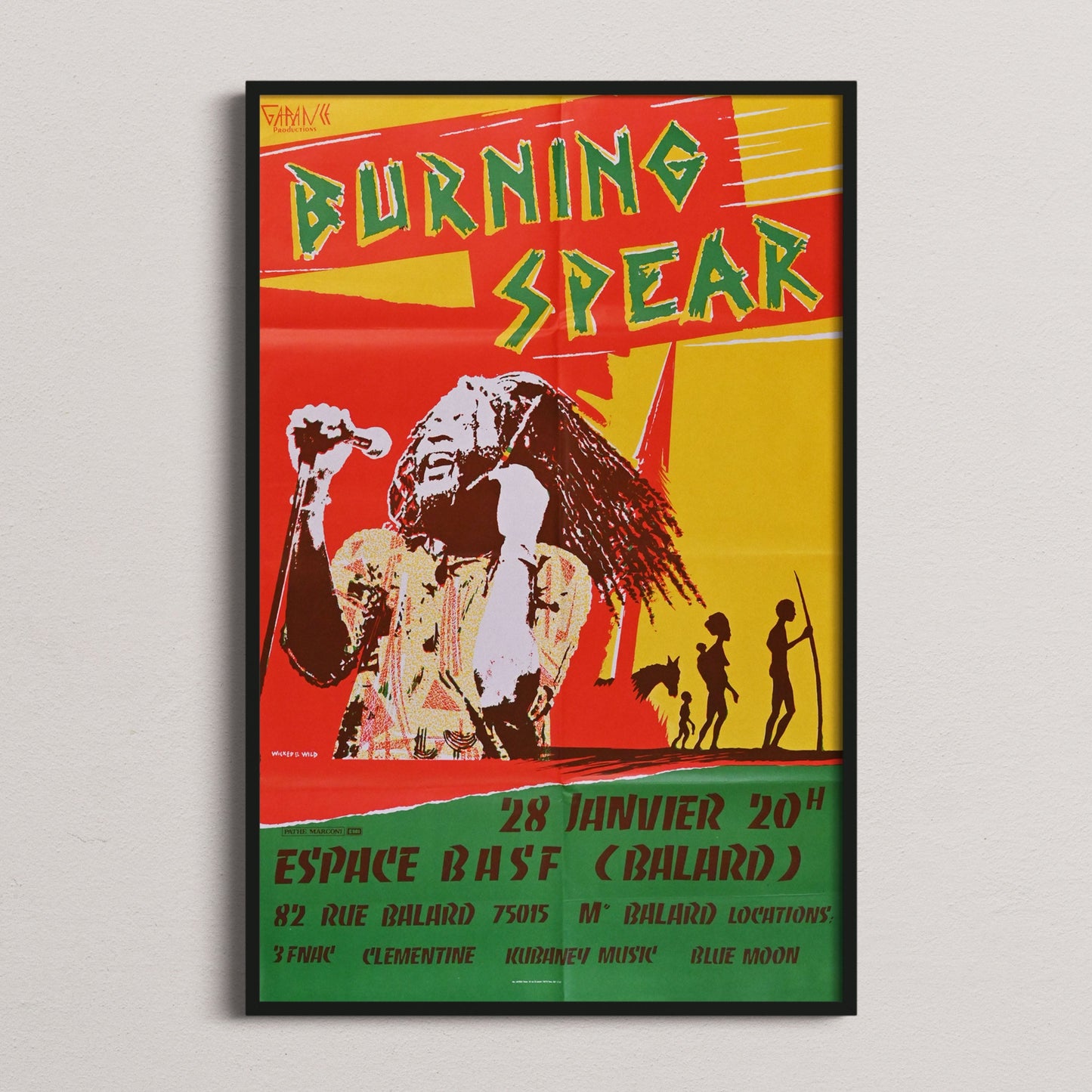 Burning Spear - Espace Balard - 1984