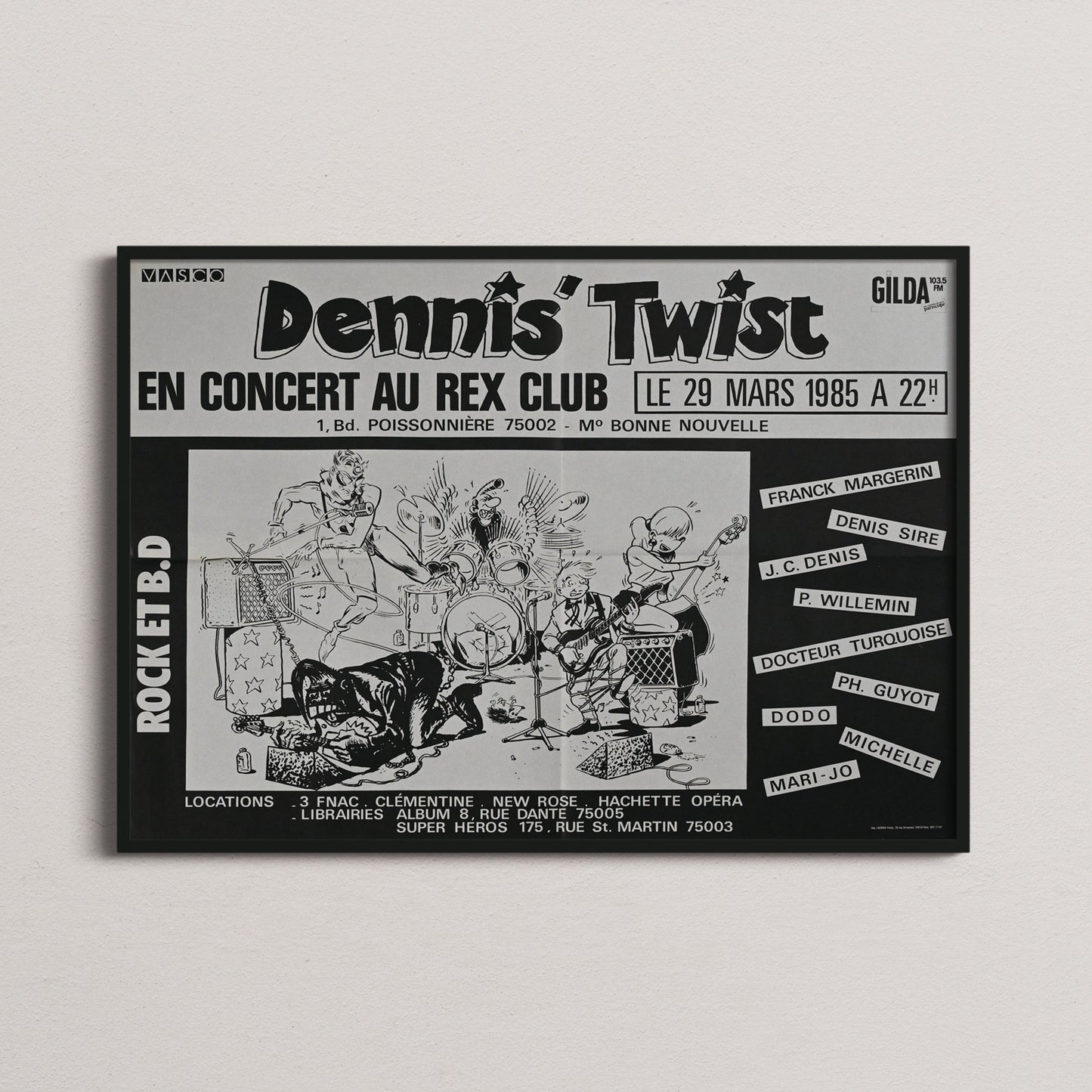 Dennis Twist - Rex Club - 1985