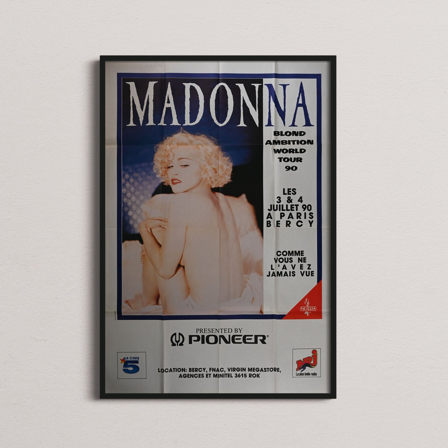 Madonna - Bercy - 1990