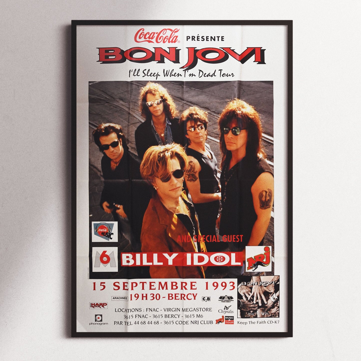 Bon Jovi - Bercy - 1993