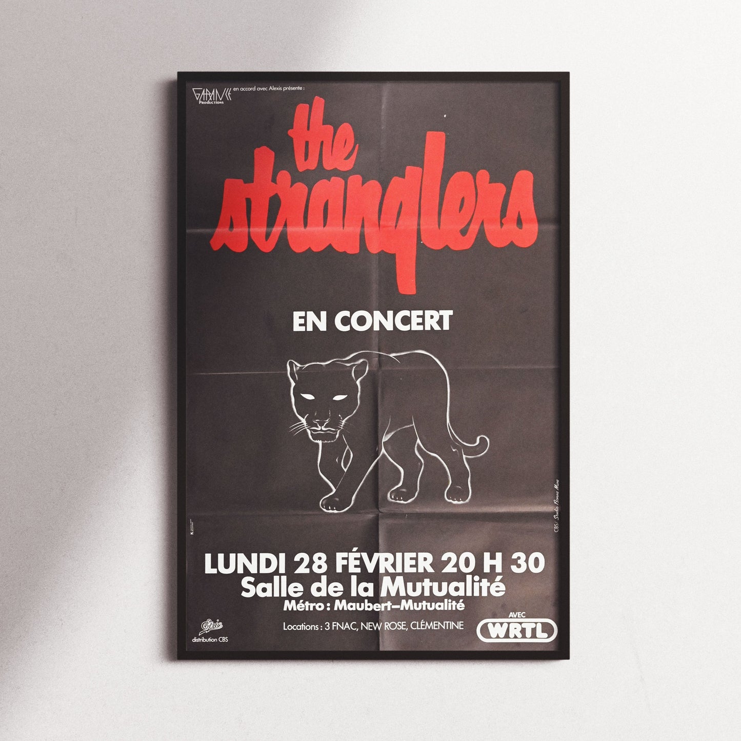 The stranglers - La Mutualité - 1983