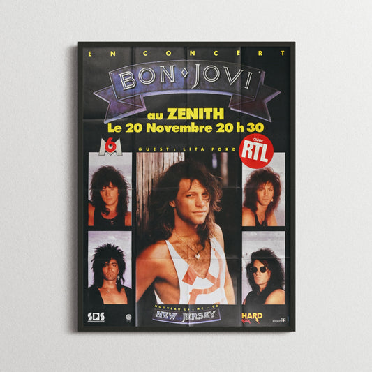 Bon Jovi - Zénith - 1988