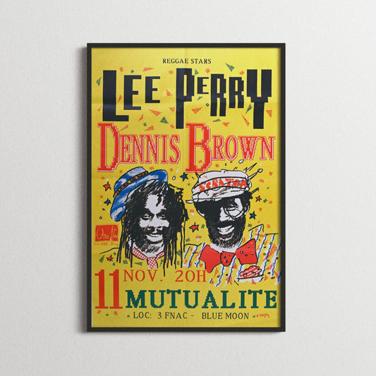 Lee Perry & Dennis Brown - Mutualité - 1988