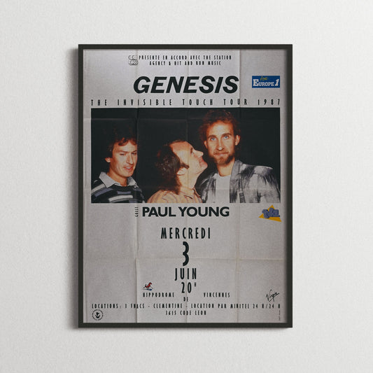 Genesis - Hippodrome de Vincennes - 1987