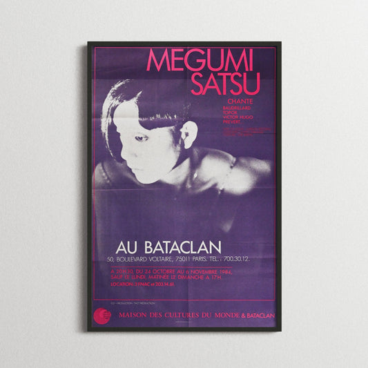 Megumi Satsu - Bataclan - 1984