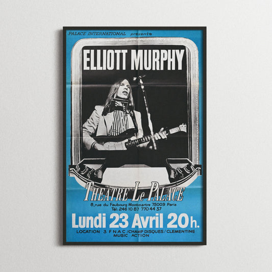 Elliot Murphy - Le Palace - 1979