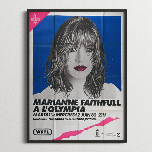 Marianne Faithfull - Olympia - 1982