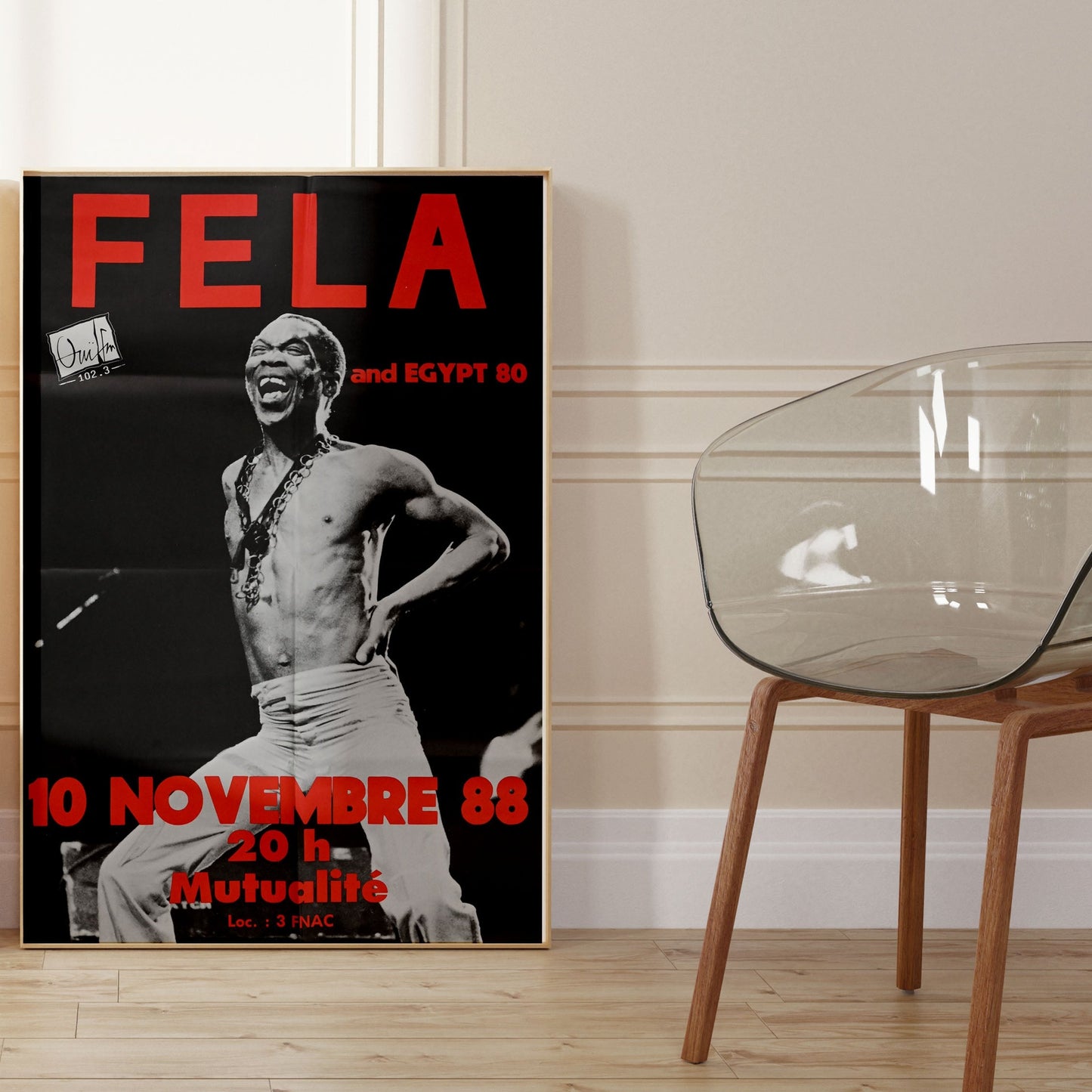 Fela - La Mutualité - 1988