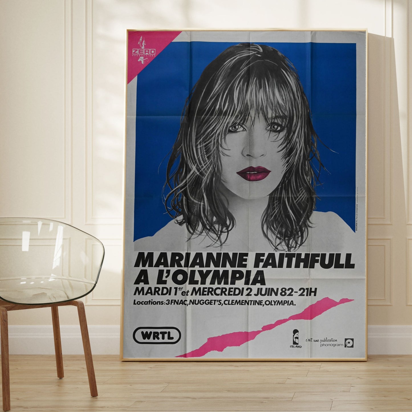 Marianne Faithfull - Olympia - 1982