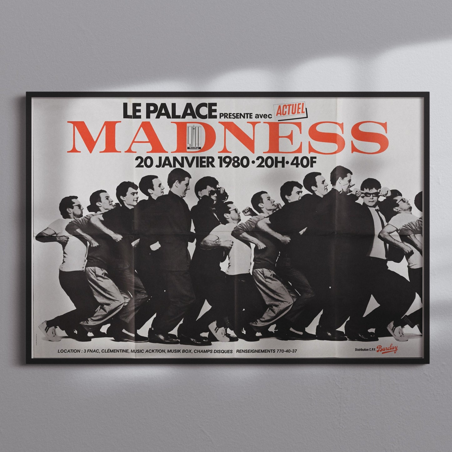 Madness - Le Palace - 1980