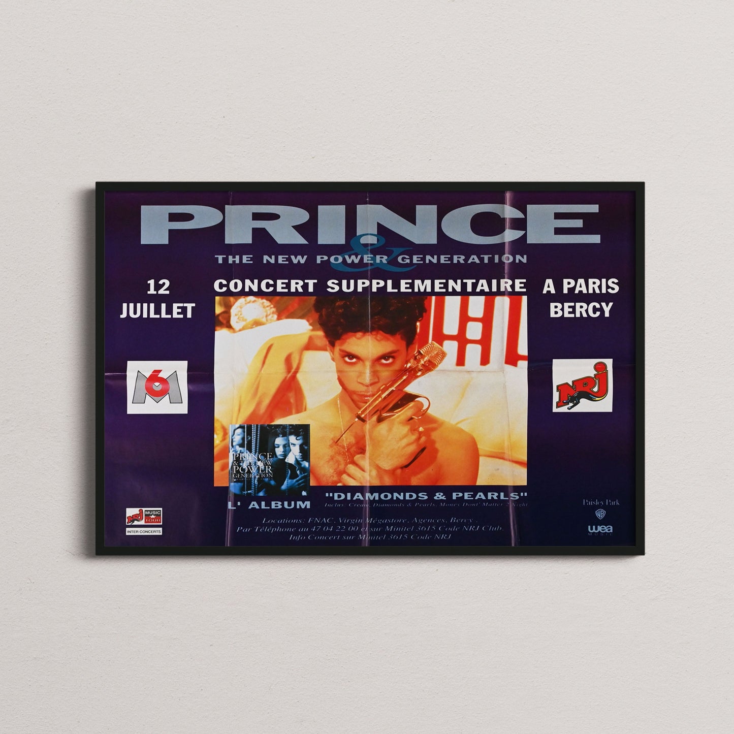 Prince - "Diamonds and Pearls" - Bercy - 1991