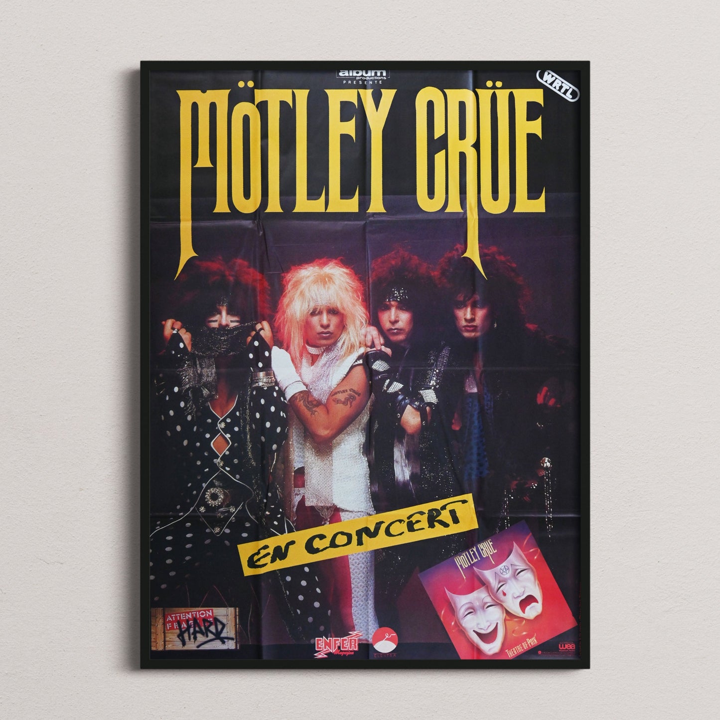 Motley Crue - Zénith - 1986