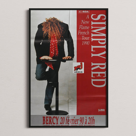 Simply Red - "A New Flame" - Bercy - 1990