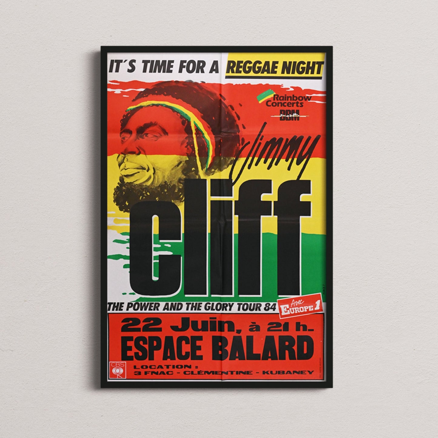 Jimmy Cliff - Espace Balard - 1984