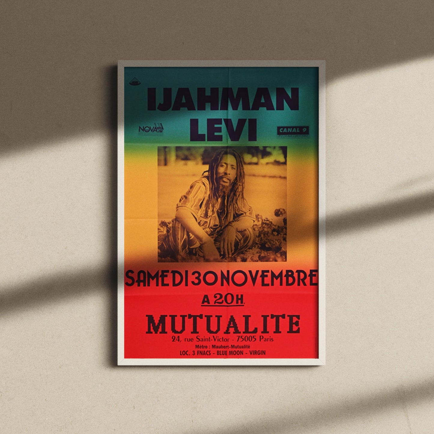 Ijahman Levi - La Mutualité - 1989