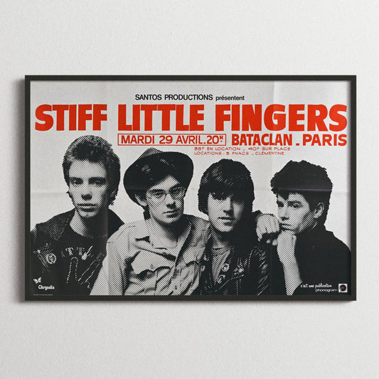 Stiff little fingers - Bataclan - 1980