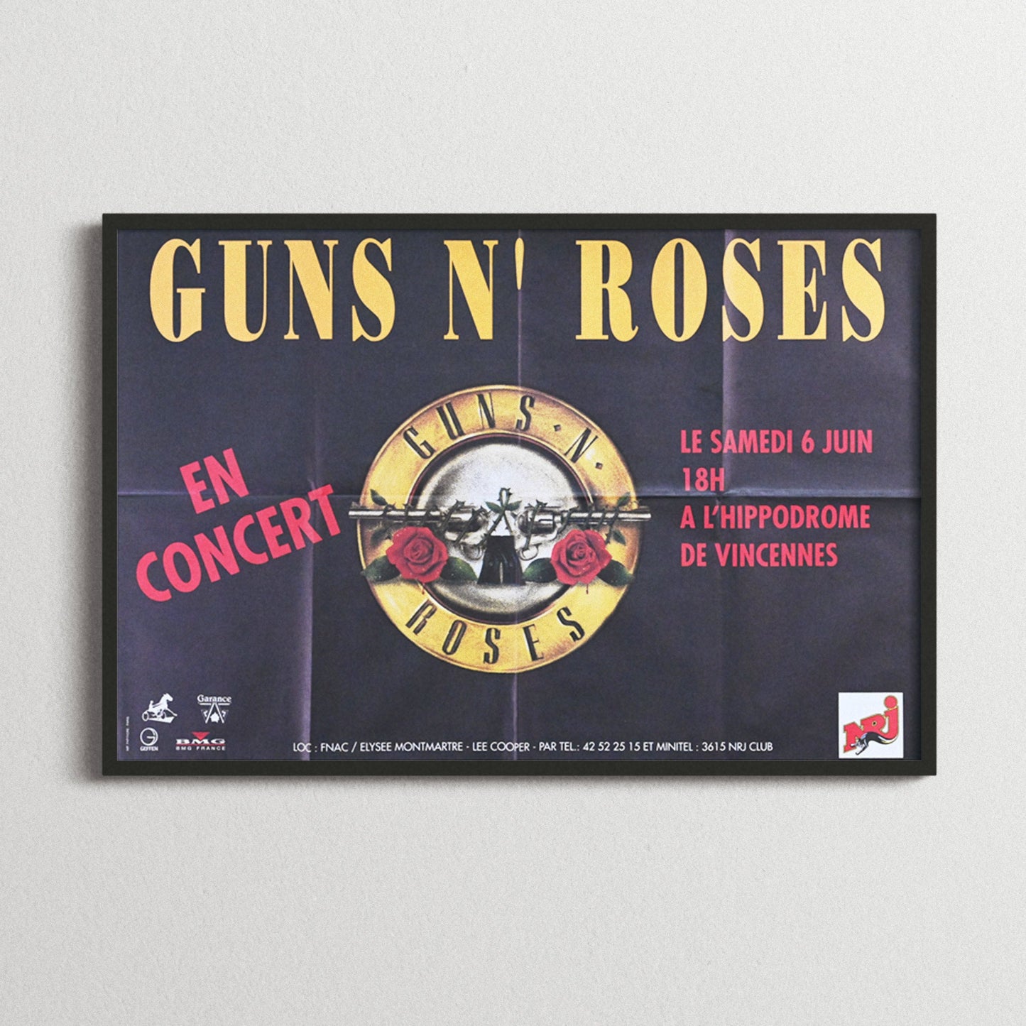 Guns N' Roses - Hippodrome de Vincennes - 1992