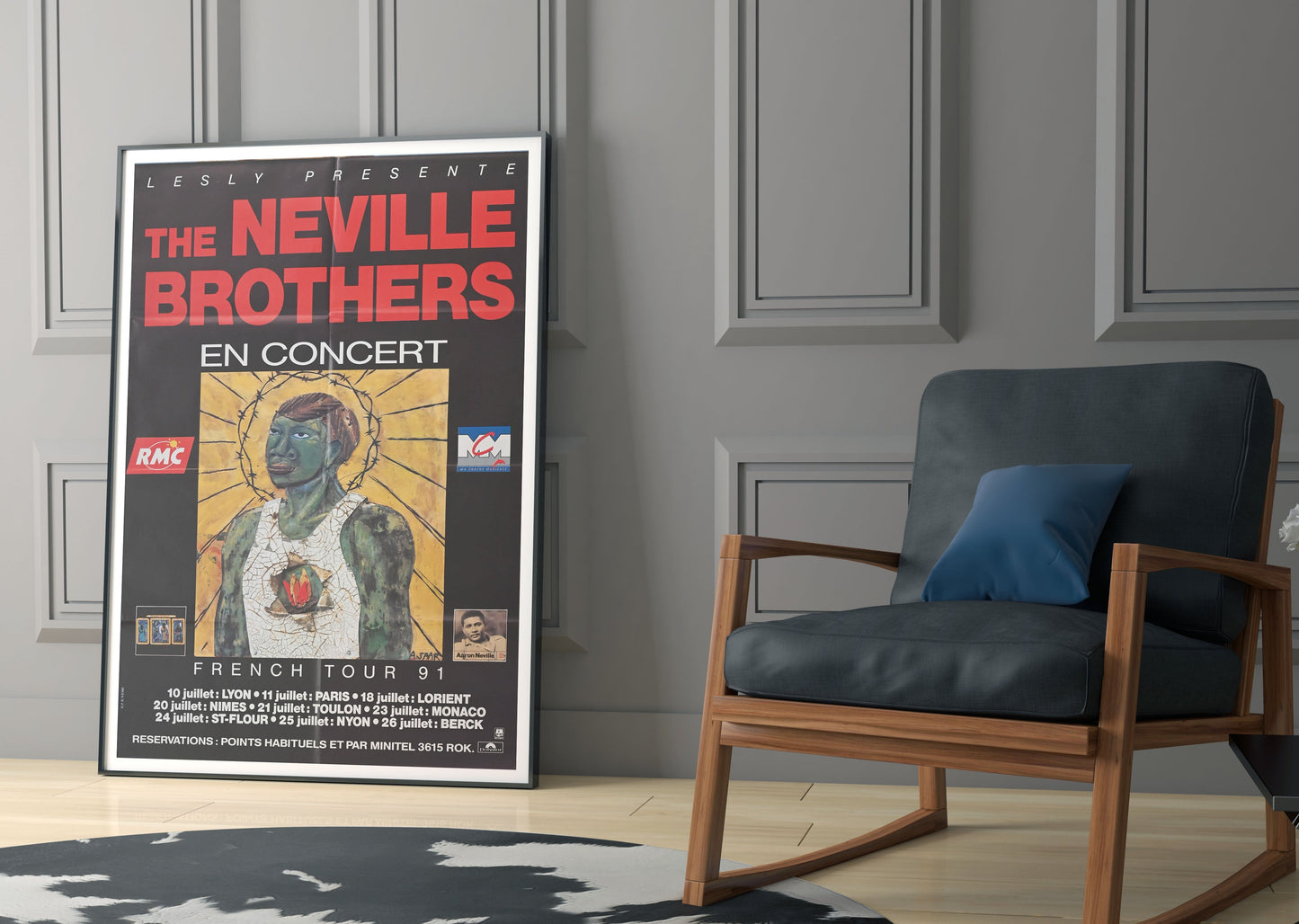 The Neville Brothers - French Tour - 1991